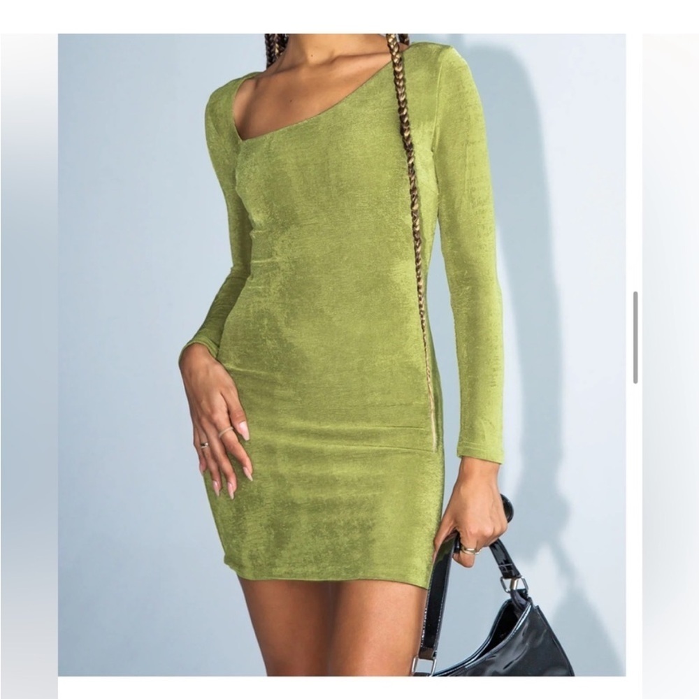 Princess Polly Colby Mini Dress Green